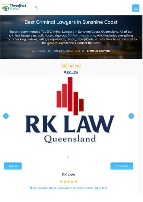 Top Best Criminal Lawyers On The Sunshine Coast Rk Law