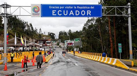 Colombia Y Ecuador Reabren Fronteras Expreso