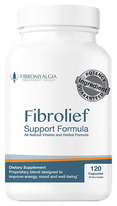 Fibrolief Fibromyalgia Pain Relief Manufactured In Fda Approved