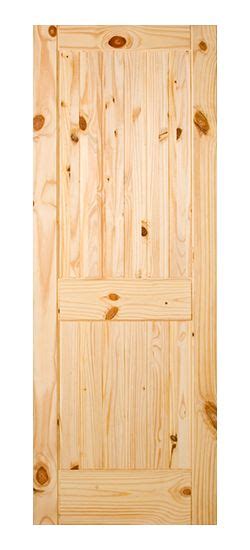 2 Panel Square Top V Groove Knotty Pine Interior Door Knotty Pine Doors Pine Interior Doors