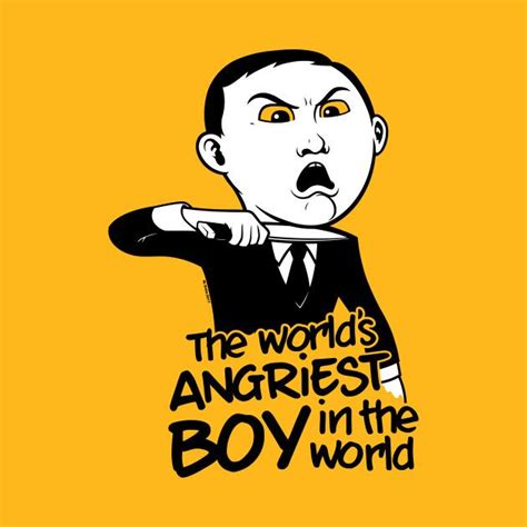Angriest Boy In The World Comic Book Design