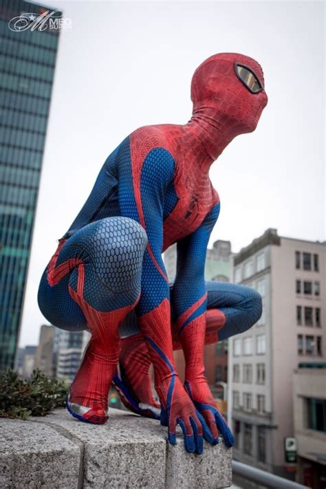 Amazing Cosplays De Spiderman Disfraz Spiderman Cosplay Masculino