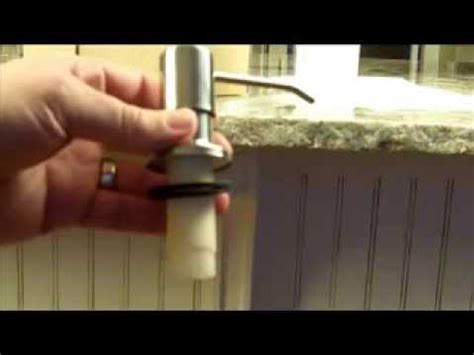 How To Install Soap Dispenser In Kitchen Sink - Juameno.com