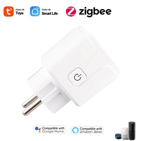 Zigbee Smart Plug Eu A Stopcontact Timing Functi Grandado