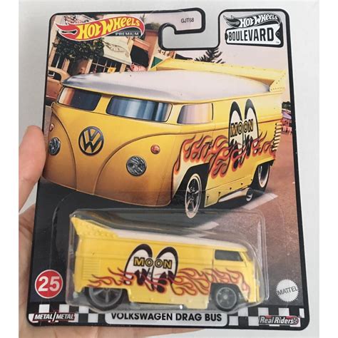 Jual Hot Wheels Boulevard Hot Wheels Volkswagen Drag Bus Boulevard Kuning Hot Wheels Premium