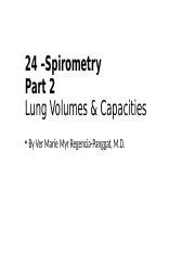 Understanding Lung Volumes And Capacities A Comprehensive Guide