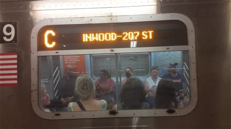 Inwood Th Street Bound R C Train At Nd Street Port Authority