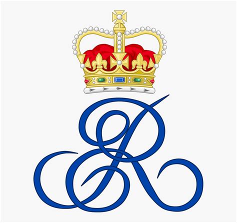 Fileroyal Monogram Of Queen Elizabeth Ii Of Great Britain Queen