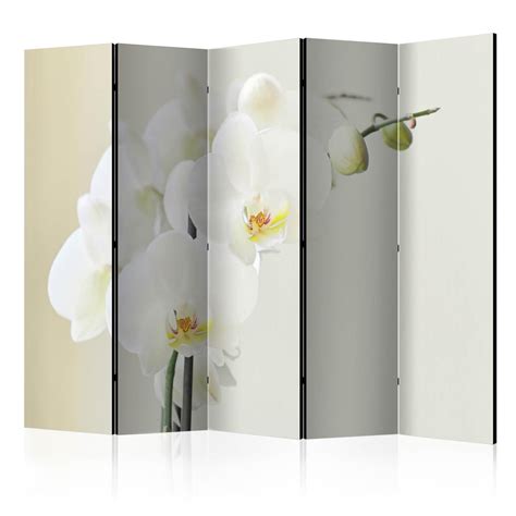 Paravent Volets White Orchid Ii Room Dividers X Leroy