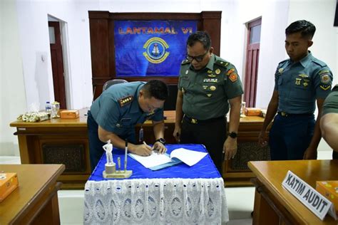 Lantamal Vi Melaksanakan Exit Meeting Audit Kinerja Itjen Tni Ta