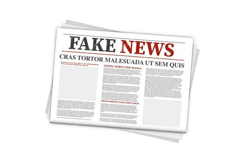 Free Fake Newspaper Template