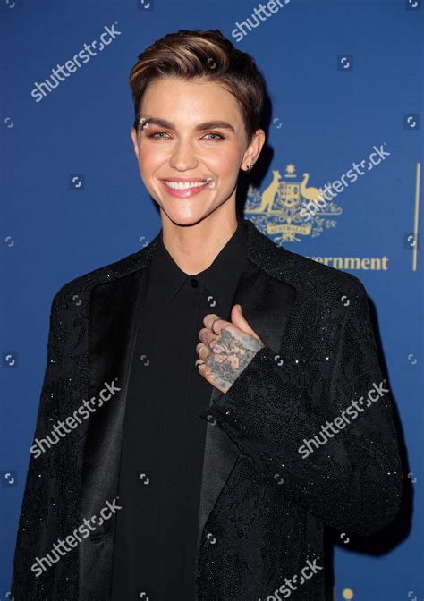 Ruby Rose Editorial Stock Photo Stock Image Shutterstock