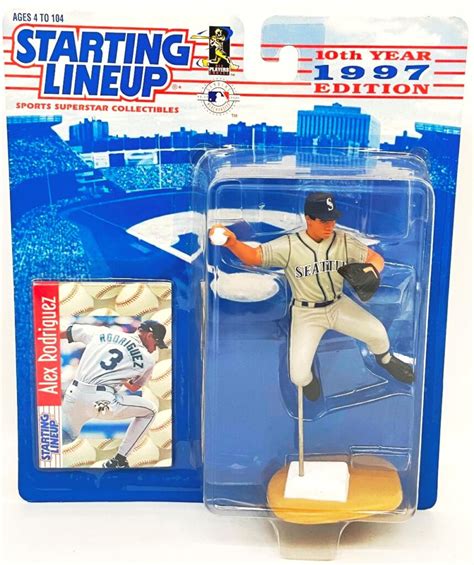 1997 Kenner SLU Alex Rodriguez 10th Year 1997 Edition MLB Seattle