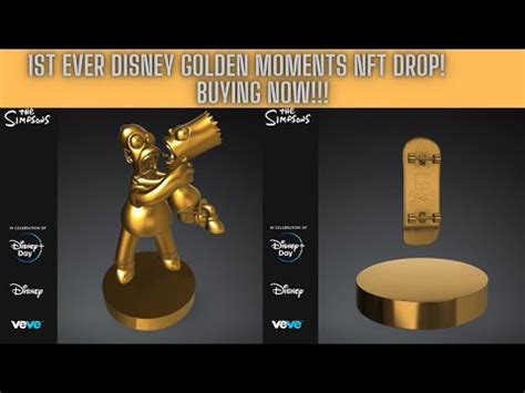 Disney S 1st EVER GOLDEN MOMENTS NFT DROP BUYING NOW YouTube