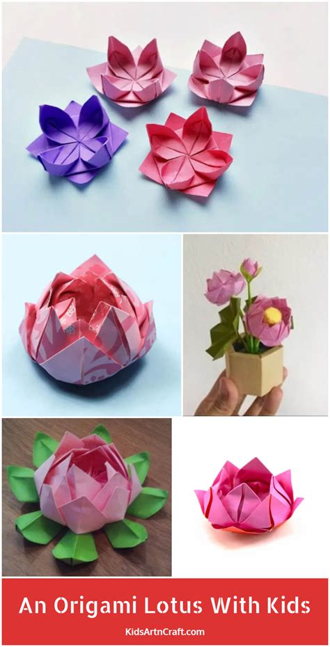 Origami Instructions Lotus Flower