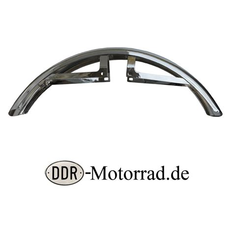 Vorderradkotfl Gel Chrom Mz Ts Ddr Motorrad De Ersatzteileshop