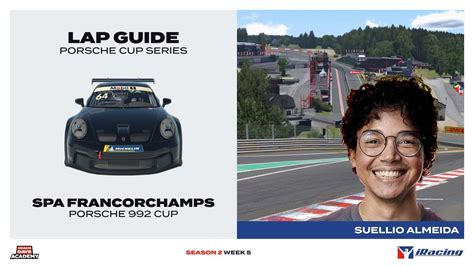 IRacing Lap Guide Porsche 992 Cup At Spa Francorchamps YouTube