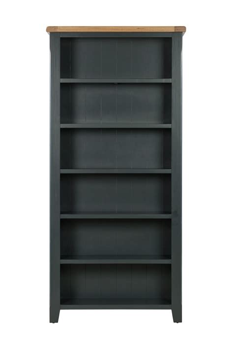 Capri Dark Tall Bookcase Lane Brothers Homestore