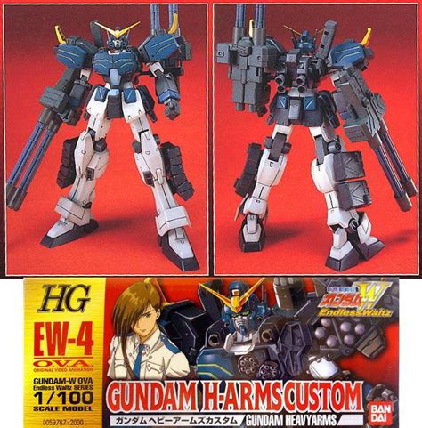 Bandai Gundam Endless Waltz Hg Gundam Heavy Arms Custom Hobbies