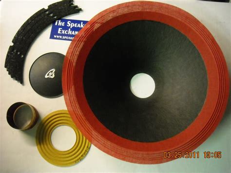 Cerwin Vega Je Ii Diy Aftermarket Recone Kit Speaker Exchange