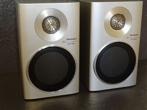 Technics Sb F Mk Honeycomb Disc Speaker System Retroaudio