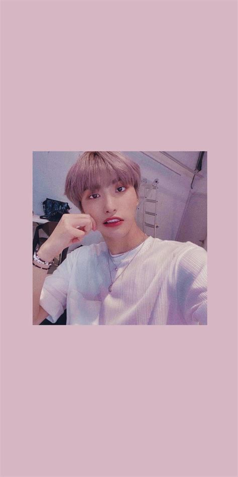 Seonghwa Wallpaper Pink Aesthetic Kpop Wallpaper Pink Wallpaper