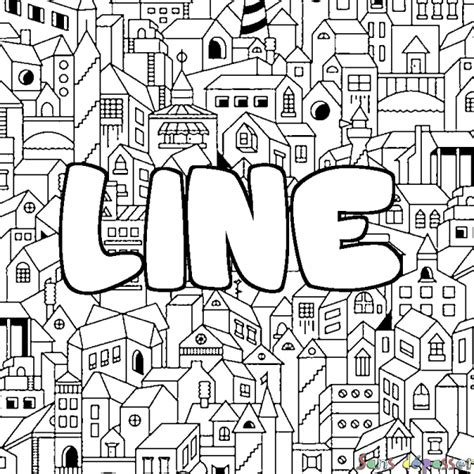 Coloriage Pr Nom Line D Cor Ville Sans D Passer