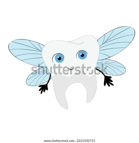 Fairy Tooth Character Vector Illustration Stock Vector Royalty Free