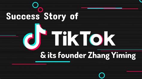 Tik Tok And Its Billionaire Founder Youtube