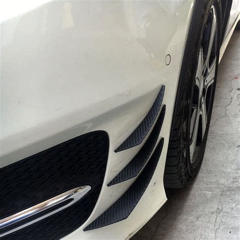 Pcs Universal Carbon Fiber Look Auto Voorbumper Grandado