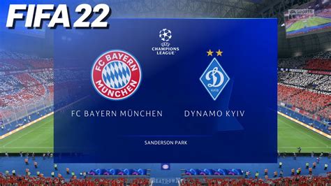 Fifa 22 Fc Bayern München Vs Dynamo Kyiv Ps5 Youtube