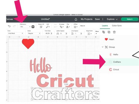 Cricut Design Space Update New Combine Menu