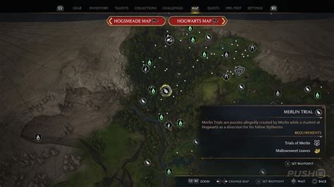 Hogwarts Legacy All Merlin Trials Locations And How To Solve Them