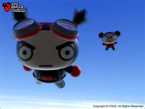 Pucca Funny Skydiving Play Online On Flash Museum