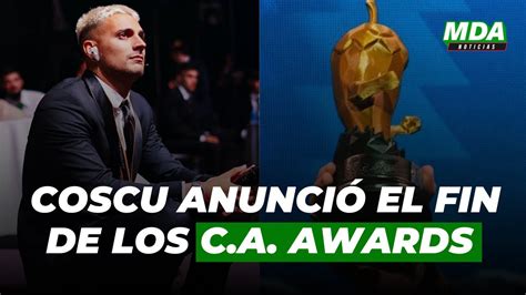 COSCU confirmó que este año NO HARÁN los COSCU ARMY AWARDS YouTube