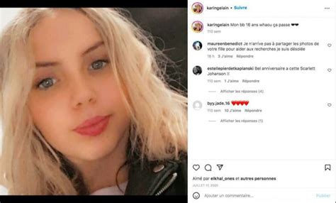 Disparition de Jade la jeune fille retrouvée en état de choc sa