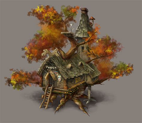 Witch House Concept By Art N Glass On Deviantart