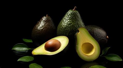 Premium AI Image Avocados Are Among The Fruits Of This Fruit