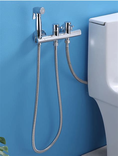 Bidet Pulv Risateur De Bidet De Salle De Bains En Laiton Noir Chrome