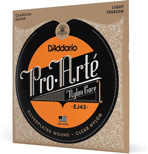 D Addario Pro Arté Nylon Classical Guitar Strings EJ43 Light Tension