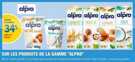 Anti Crise Fr Gamme Alpro Chez Leclerc 18 10 29 10 Gamme Alpro