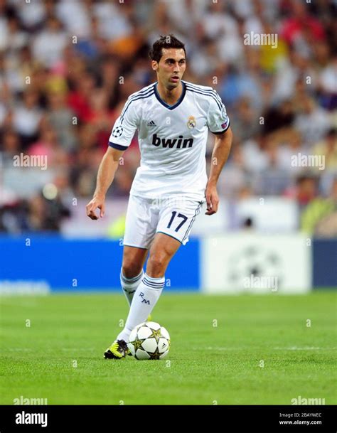 Real Madrids Alvaro Arbeloa Stock Photo Alamy