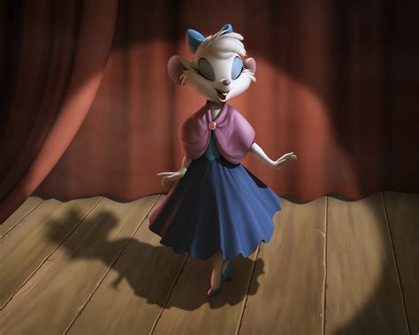 Re Upload Miss Kitty Mouse On The Stage By Thereedster On Deviantart