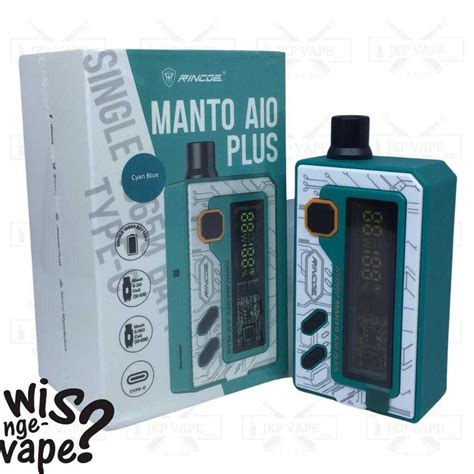 Jual Manto Aio Plus 80W 18650 Pod AIO Kit Authentic By Rincoe