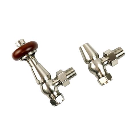 thermostatic radiator valve angled