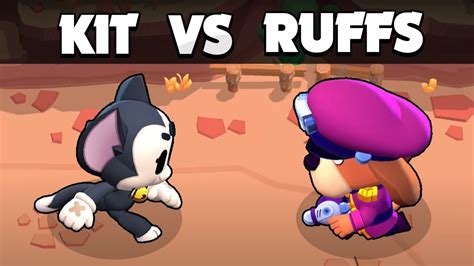 KIT Vs RUFFS 1 Vs 1 Brawl Stars YouTube