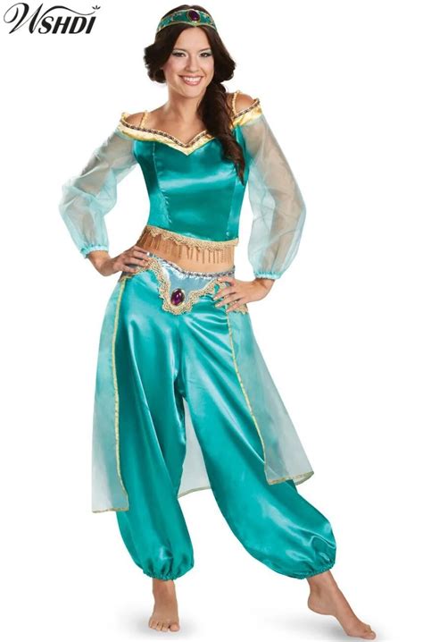 Halloween Aladdin Wunderlampe Aladin Jasmin Prinzessin Cosplay Kost Me