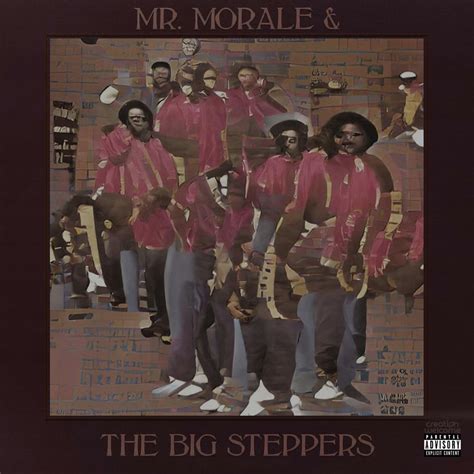 Mr Morale And The Big Steppers Cover Art Kendricklamar