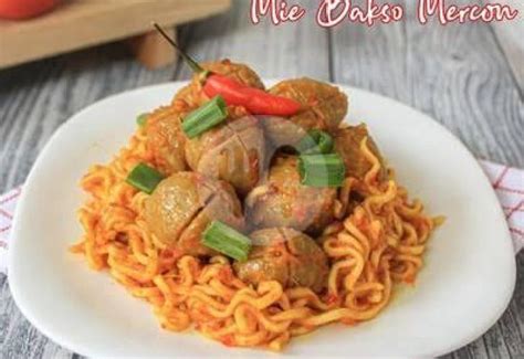 restoran mie bakso mercon  lezat  jakarta menukulinernet
