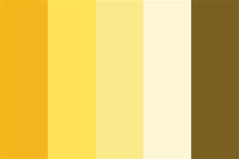 Goldenrod City Color Palette